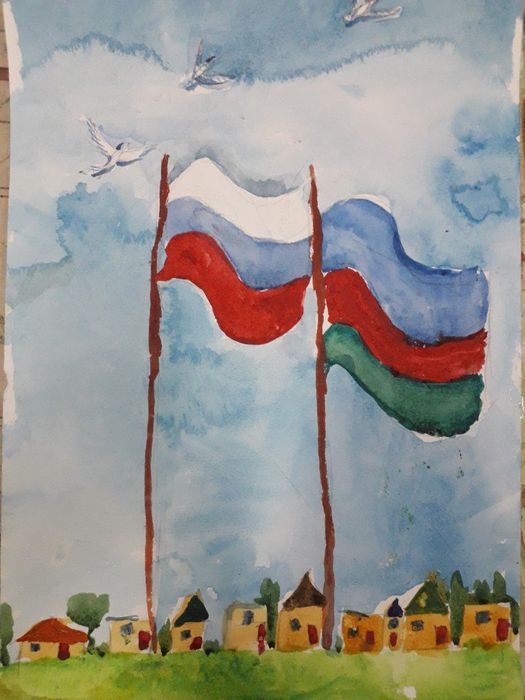 флаги отчизны калайджан арина 7 лет